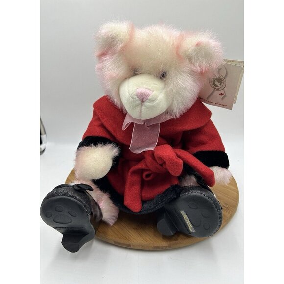 Hopeful Wishes Teddy Build a Bear Breast Cancer Retired with Pink Pin 1997 - Picture 11 of 13